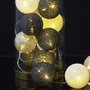Voir la diapositive 3 : Paris Prix Guirlande Lumineuse Led  Boule  360cm Bleu & Gris