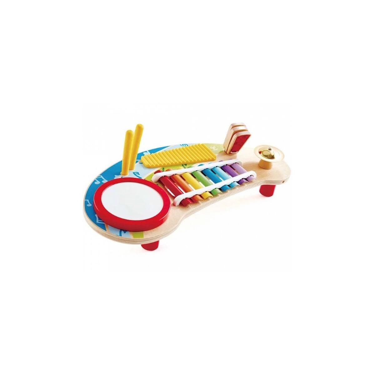 Hape Super mini groupe table multi-instruments Coloré