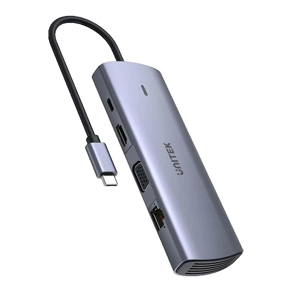 Unitek Hub USB Unitek D1113A Gris Sidéral