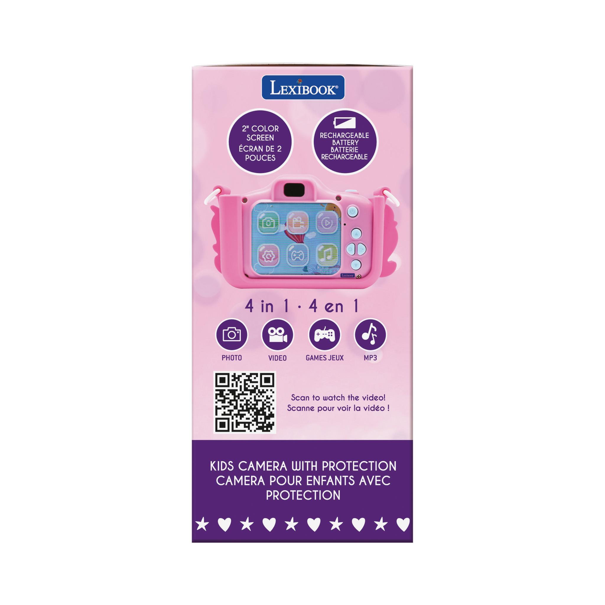 Voir la diapositive 5 : Lexibook Camera avec protection Licorne
