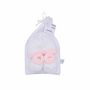 Voir la diapositive 2 : Paris Prix Lot Bonnet & Chaussons  Lune  0 à 1 mois Rose