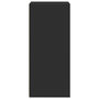 Voir la diapositive 5 : VIDAXL Buffet noir 45x41x93 cm bois d'ingenierie