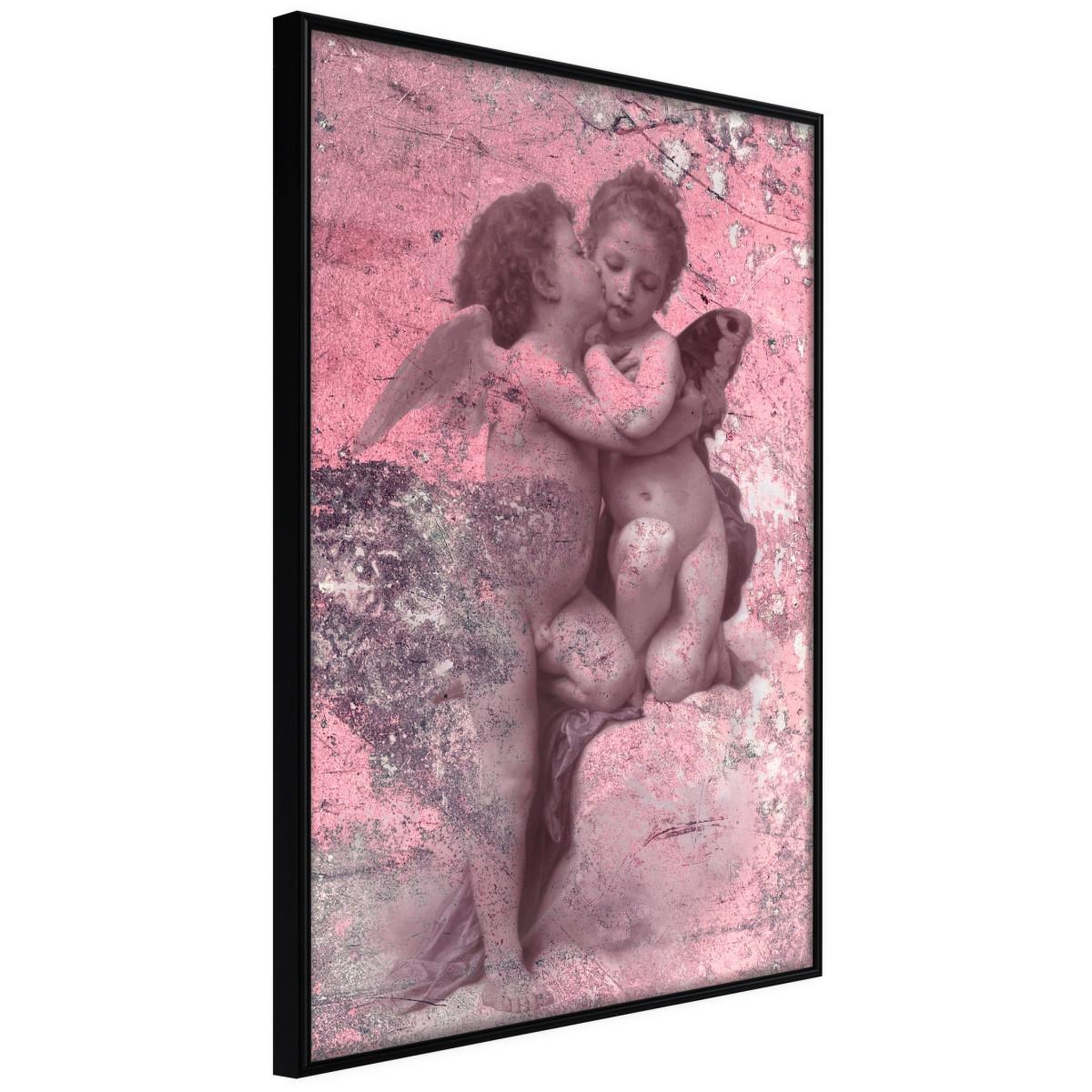 Paris Prix Affiche murale encadrée  innocent love. Coloris disponibles : Noir, Jaune