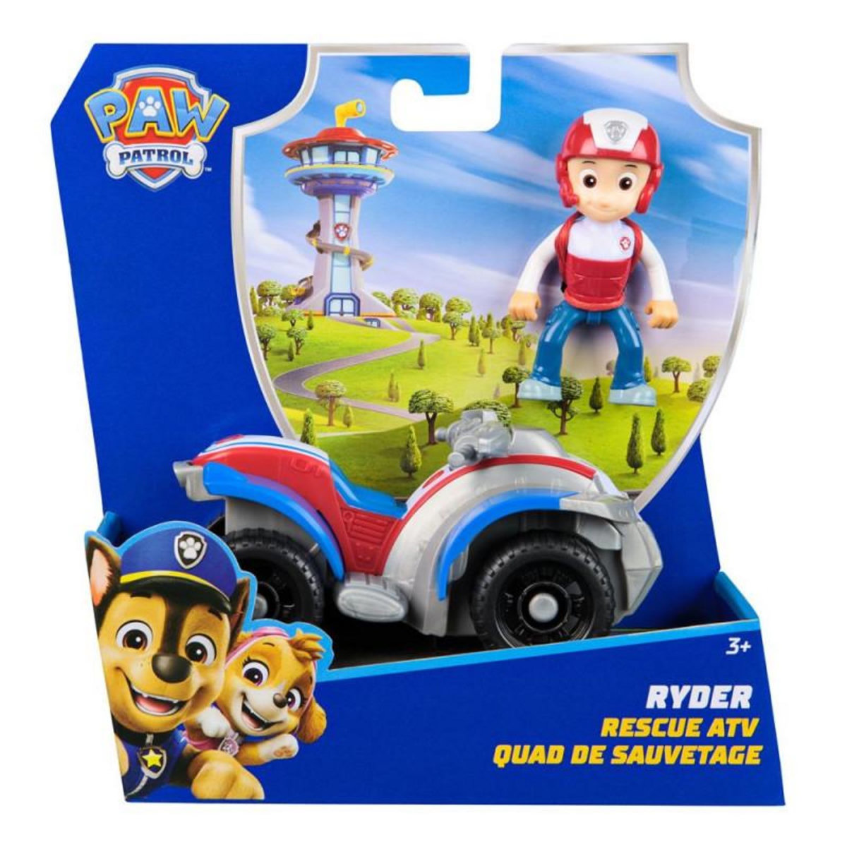 PAW PATROL Véhicule avec Figurine Ryder Paw Patrol Pat'Patrouille