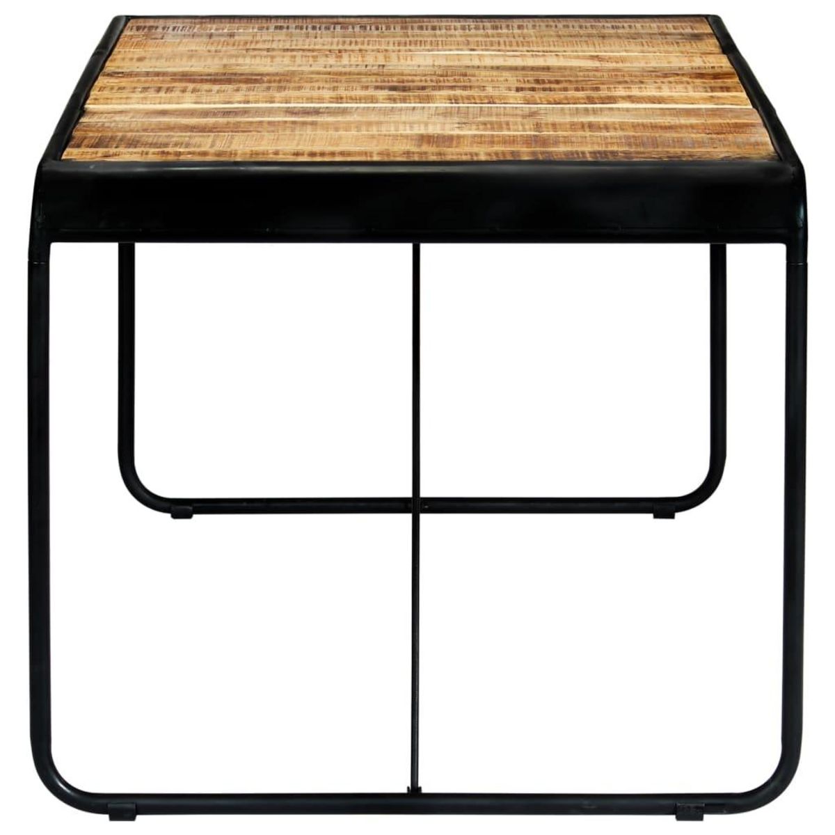 VIDAXL Table de salle a manger 180x90x76 cm Bois de manguier brut