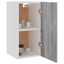 Voir la diapositive 4 : VIDAXL Armoire suspendue Sonoma gris 29,5x31x60 cm Bois d'ingenierie