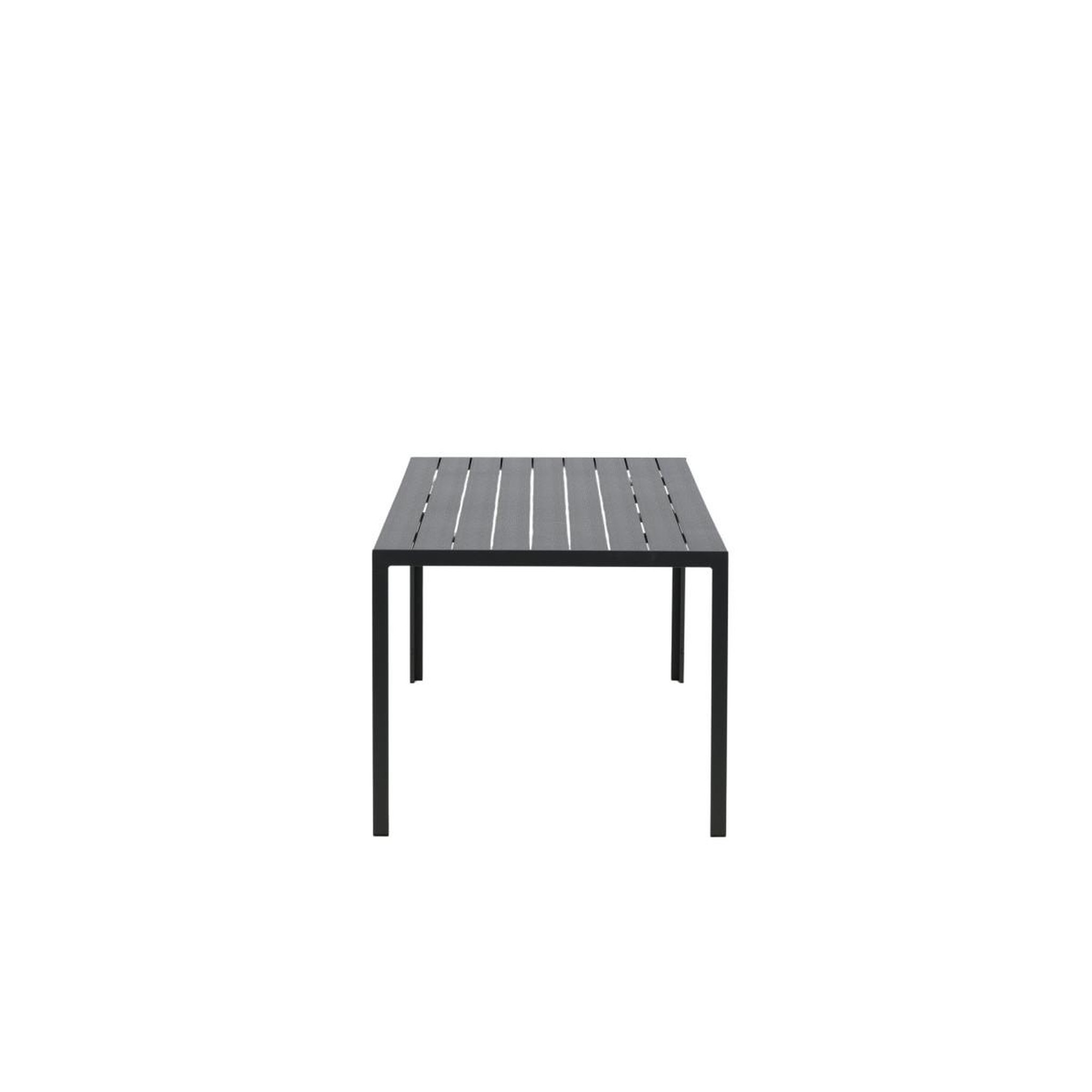 Voir la diapositive 2 : Paris Prix Table de jardin  break  205cm noir