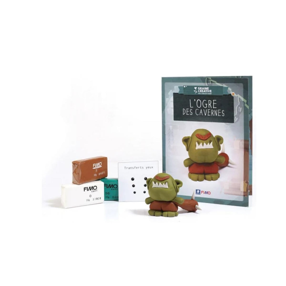 Graine créative Boite Metal Fimo Fantastique Ogre