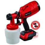 Einhell Pistolet à peinture sans fil Power X-Change TC-SY 18/60 Li Solo