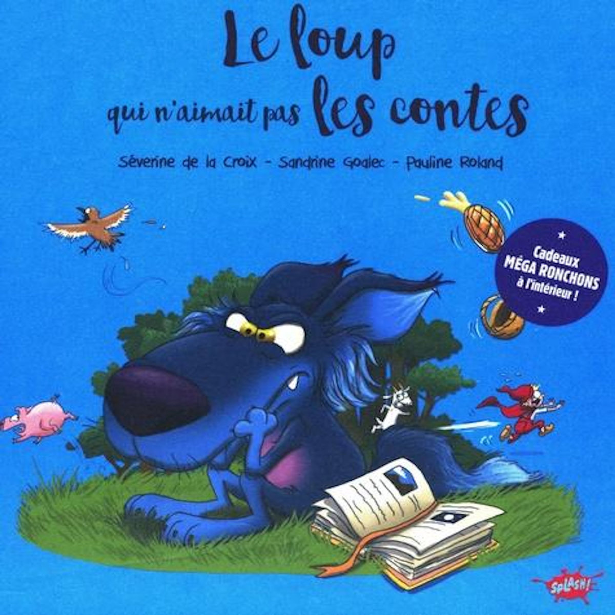 LE LOUP QUI N'AIMAIT PAS LES CONTES. EDITION COLLECTOR, La Croix Séverine de