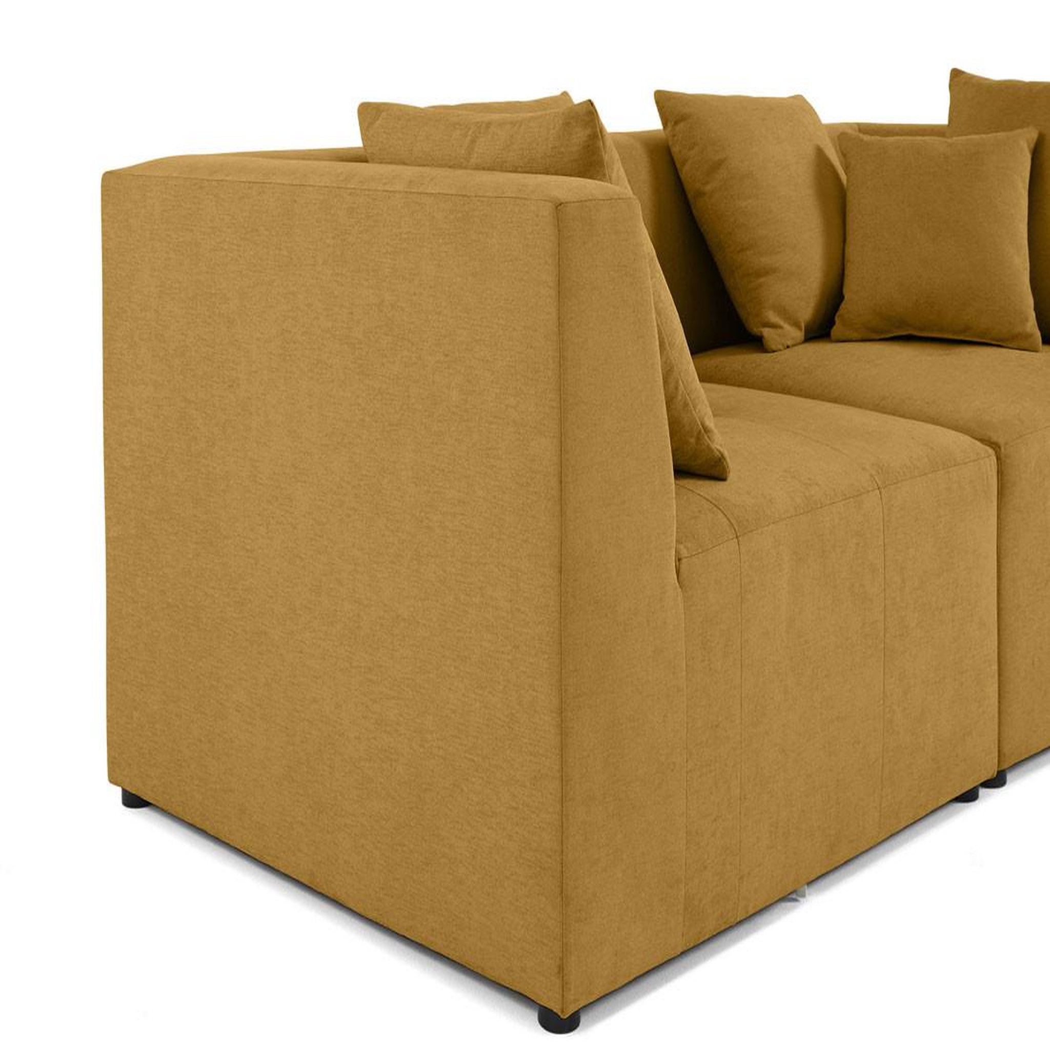 Voir la diapositive 5 : LISA DESIGN Amalfi - canapé modulable 2 places - en tissu