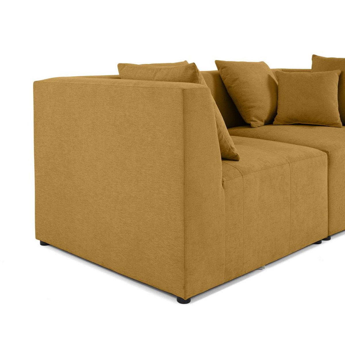 LISA DESIGN Amalfi - canapé modulable 2 places - en tissu