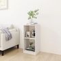 Voir la diapositive 1 : VIDAXL Armoire d'appoint blanc 35,5x33,5x76 cm bois de pin massif