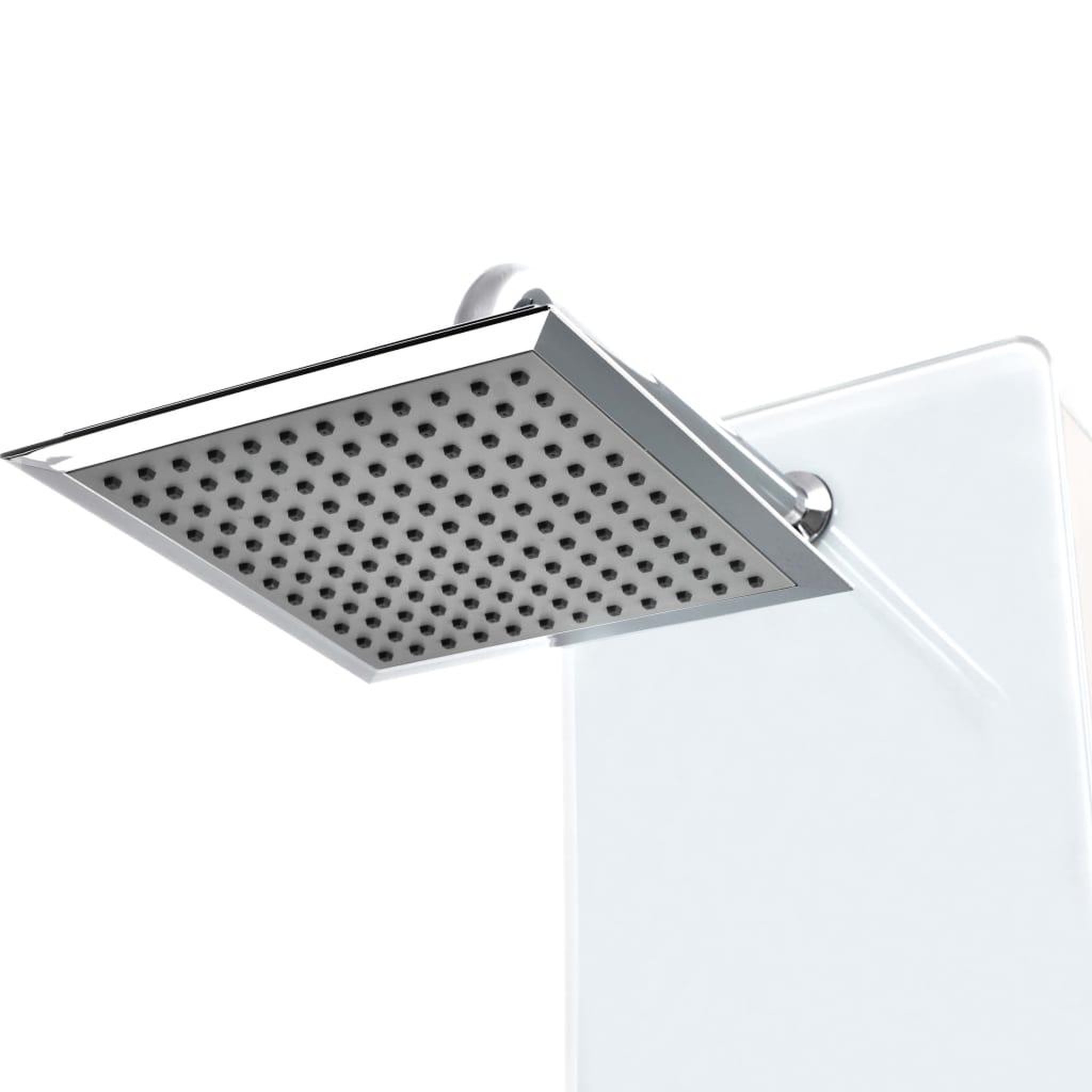 Voir la diapositive 3 : VIDAXL Panneau de douche Verre 25 x 44,6 x 130 cm Blanc