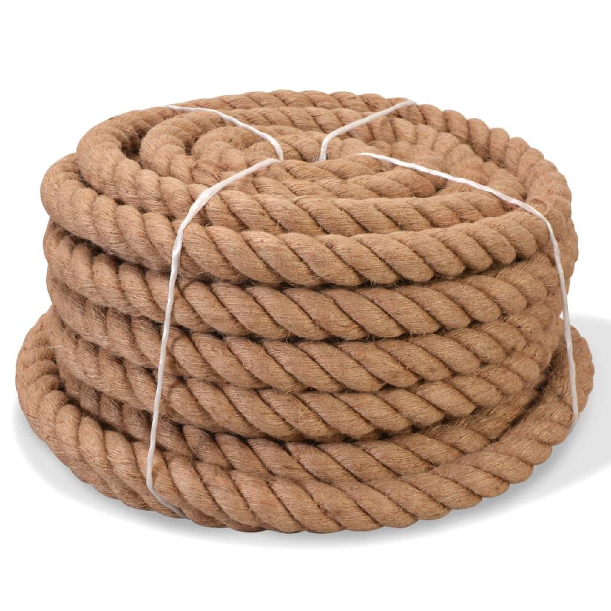 Voir la diapositive 1 : VIDAXL Corde 100 % jute 30 mm 50 m