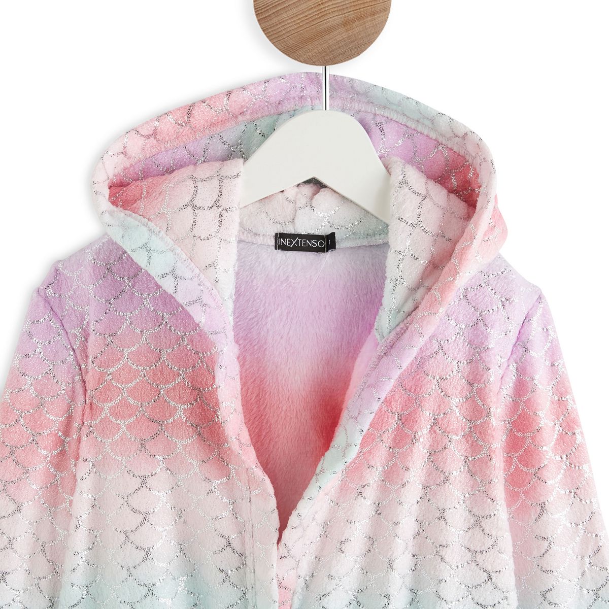 IN EXTENSO Robe de chambre sirène fille