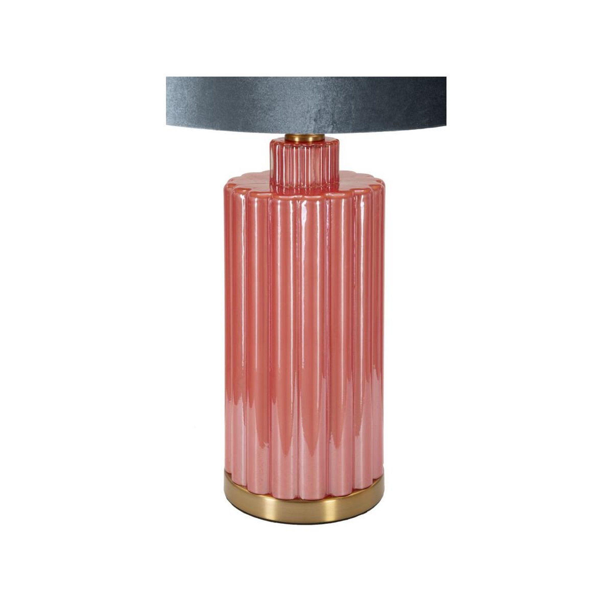 Voir la diapositive 2 : Paris Prix Lampe à poser en verre  helene tower  70cm rouge & bleu