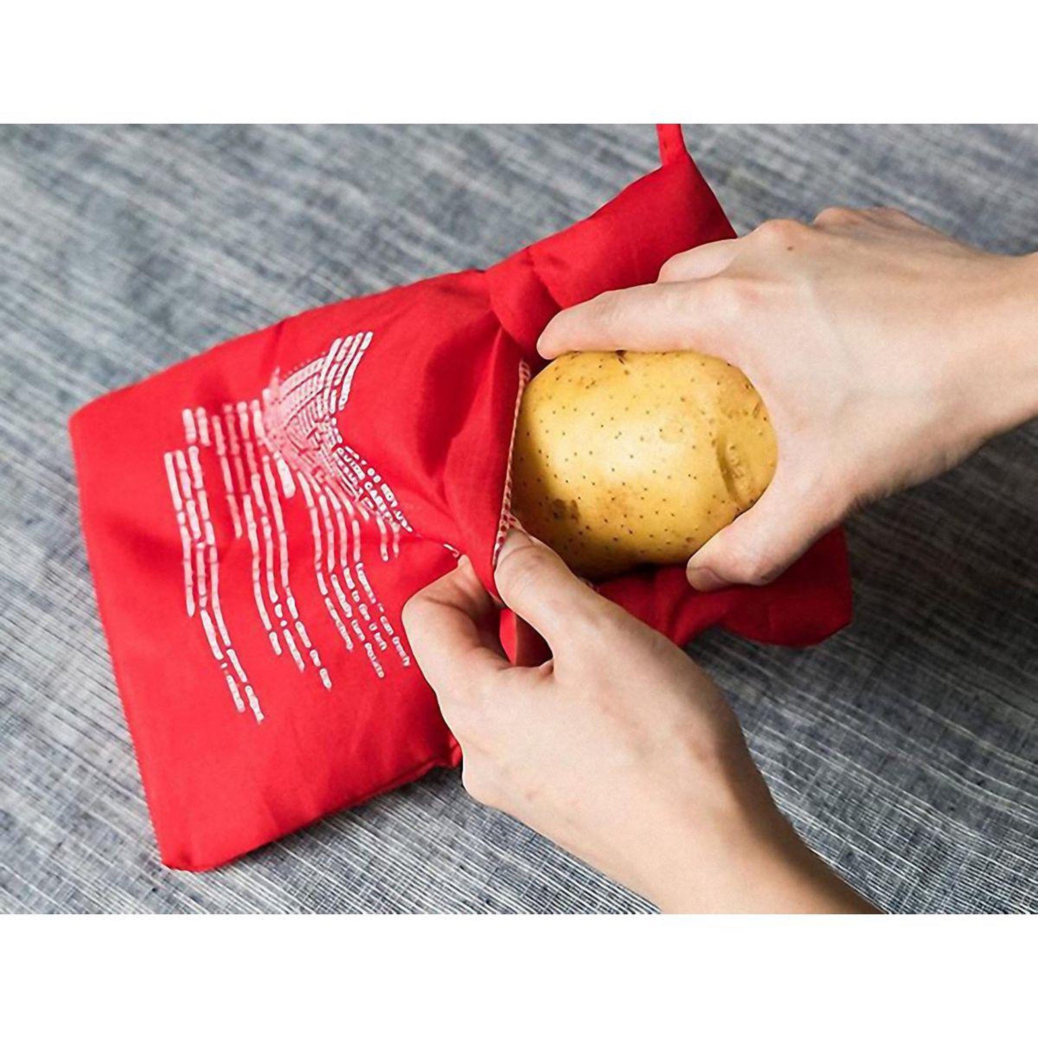 Voir la diapositive 2 : Cuisy Sac de cuisson pommes de terre micro-ondes