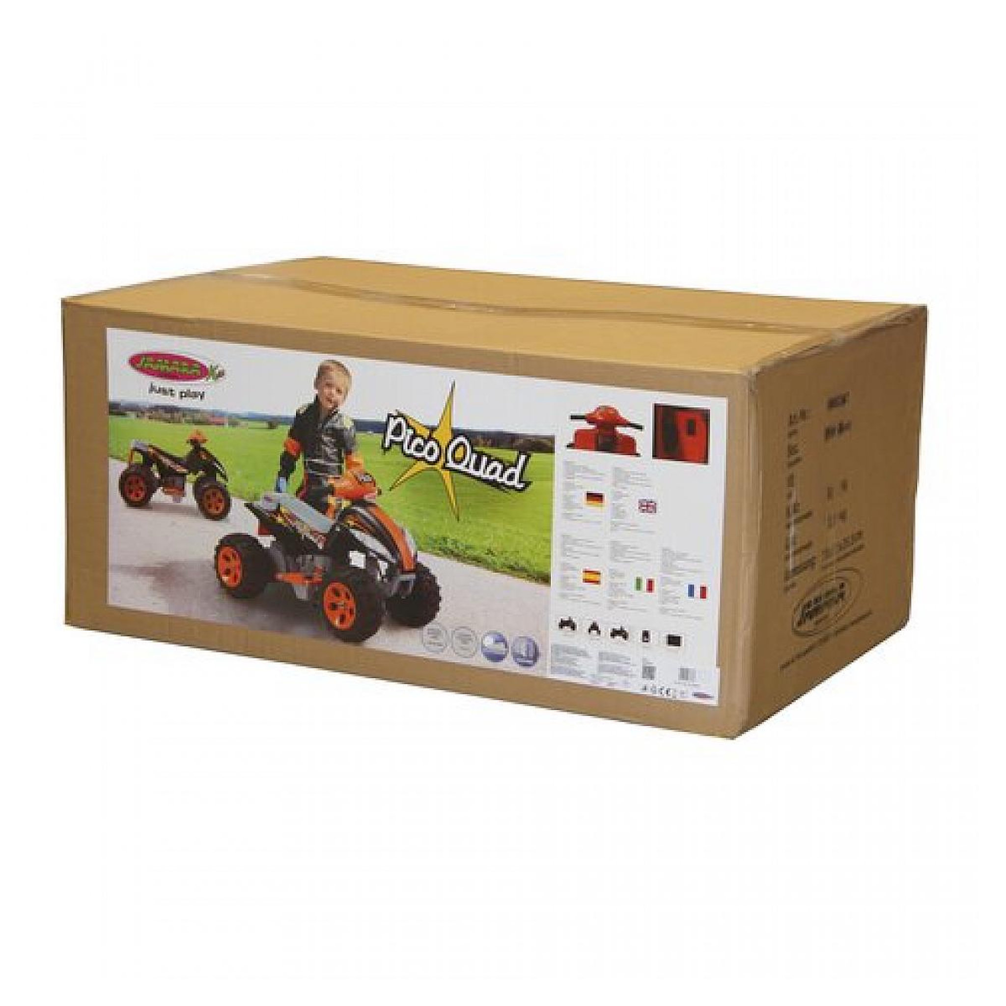 Voir la diapositive 4 : Jamara Ride-on Quad Pico 6V orange