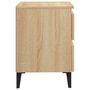 Voir la diapositive 4 : VIDAXL Table de chevet chene sonoma 40x35x50 cm bois d'ingenierie