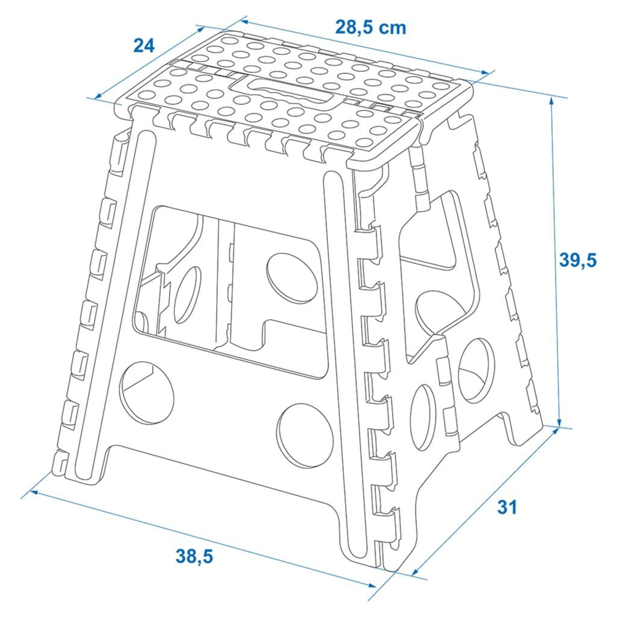 Voir la diapositive 6 : PROPLUS ProPlus Marchepied pliable pour caravane ou camping 39,5 cm 770826