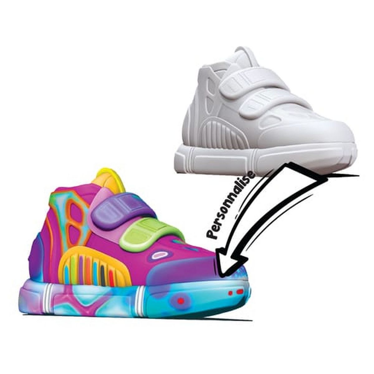 SPLASH TOYS Boîte de création Sneak'Artz Shoebox