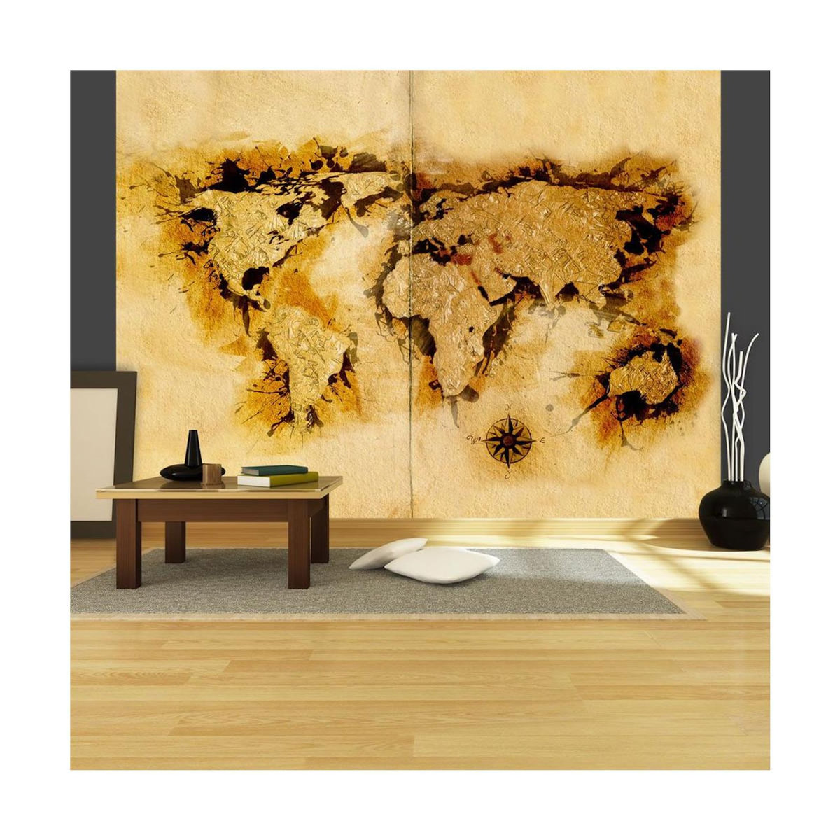 Paris Prix Papier Peint  Gold Diggers' Map of the World