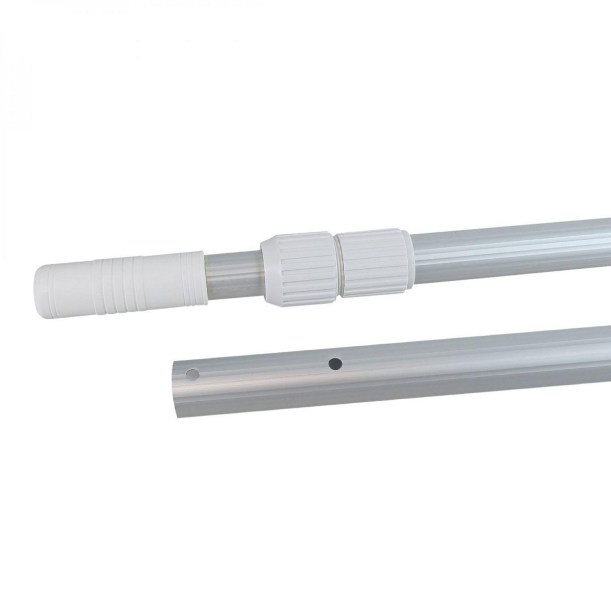 LINXOR Manche télescopique de 1.93 m à 3.60 m en aluminium pour épuisette, balai, brosse etc...