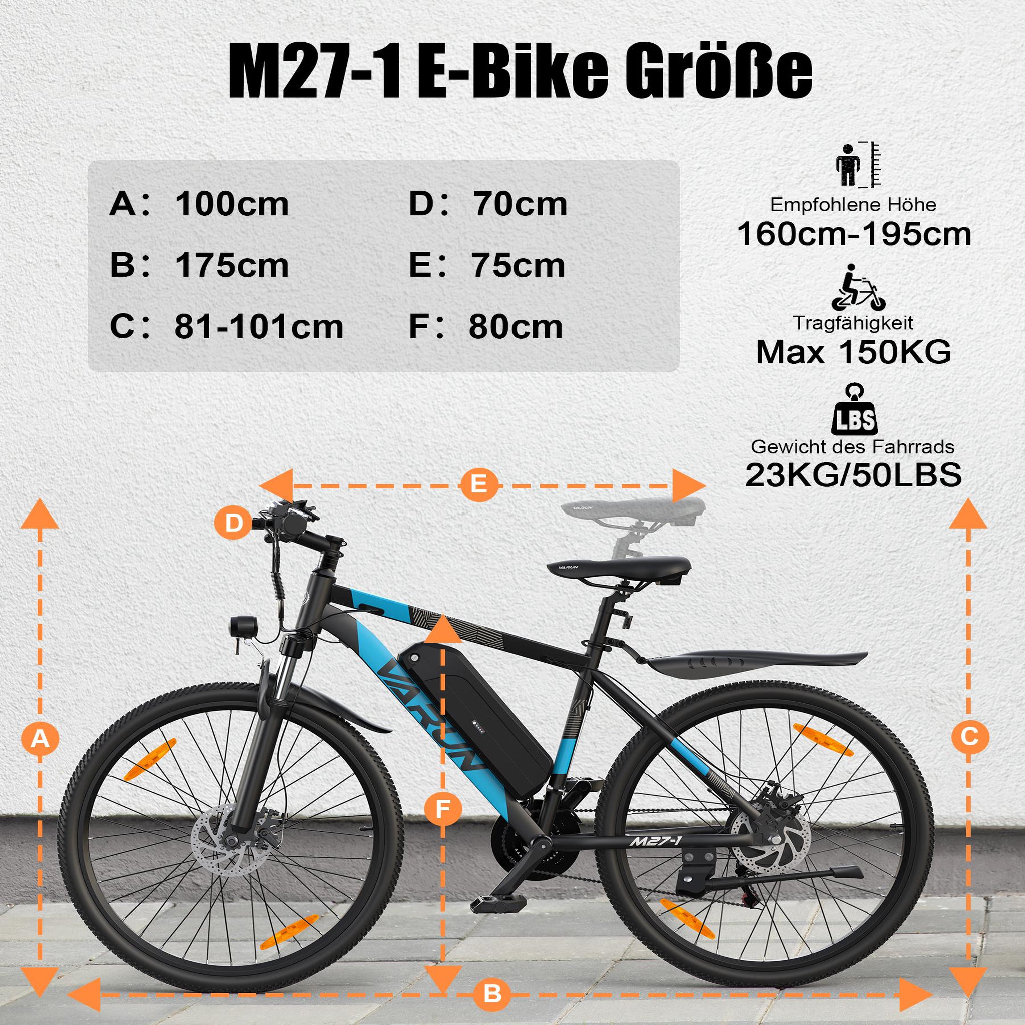 Voir la diapositive 6 : VARUN Vtt électrique varun m27-1