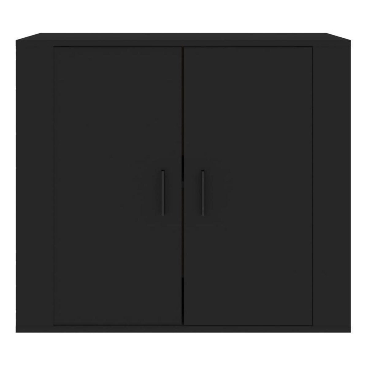 VIDAXL Buffet Noir 80x33x70 cm Bois d'ingenierie