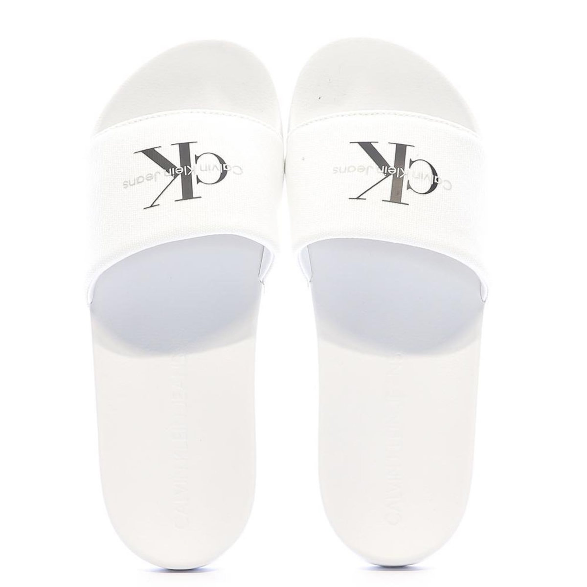 CALVIN KLEIN JEANS Claquettes hes Homme Calvin Klein Jeans Slide Monogram