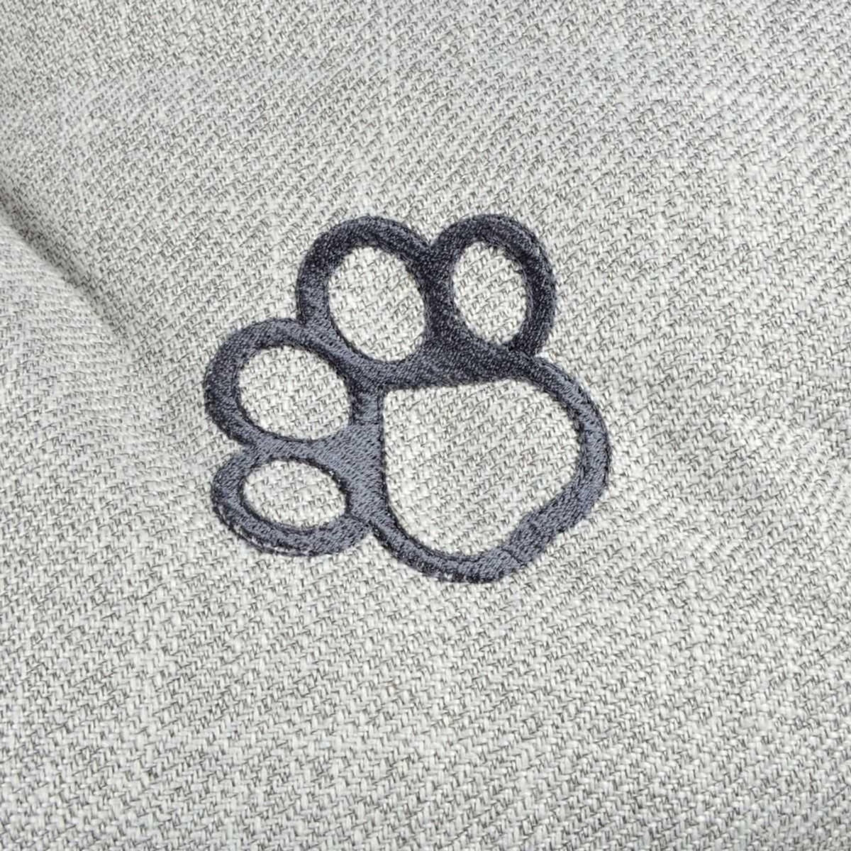 Paris Prix Coussin Pour Chien & Chat  City  87cm Gris Clair