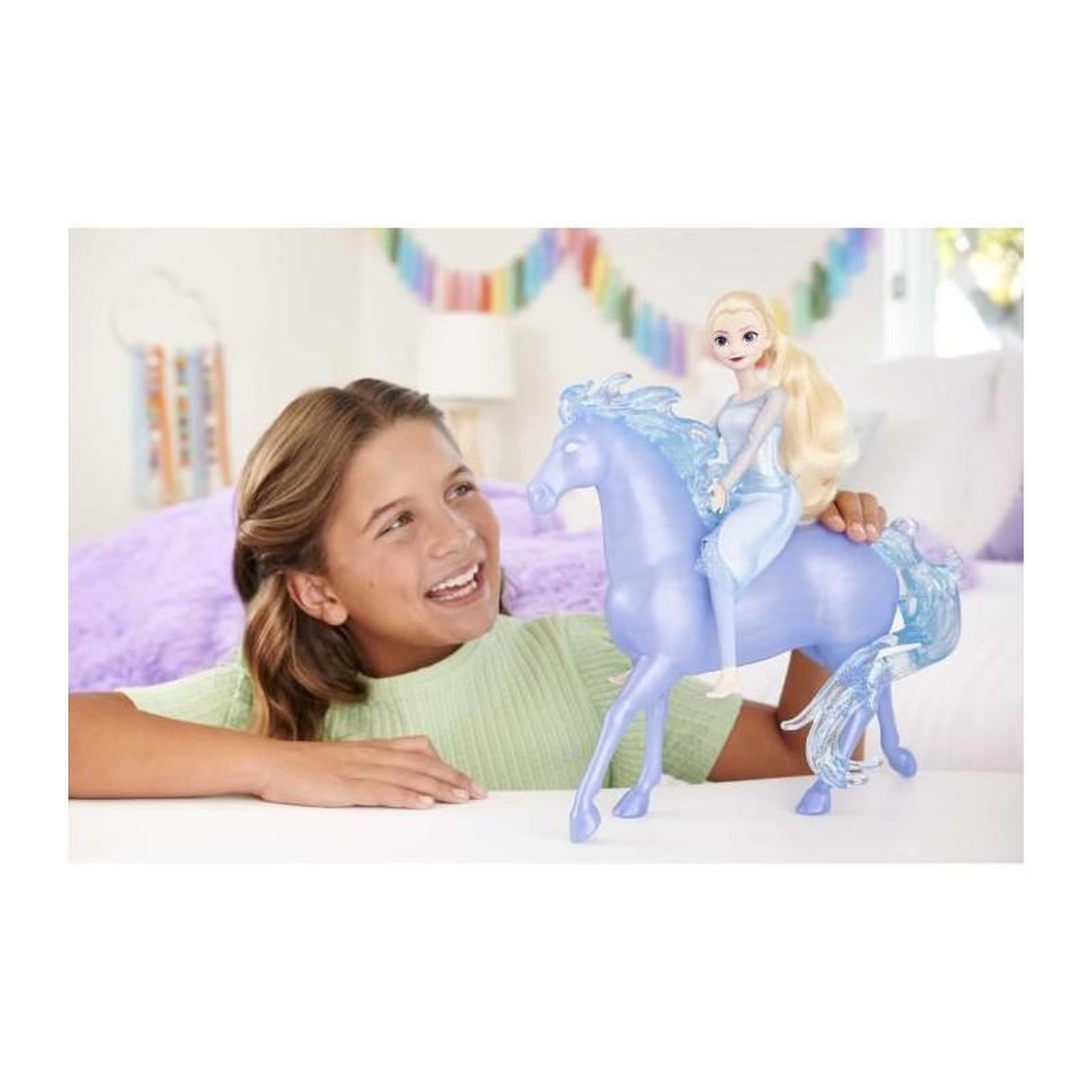 Voir la diapositive 2 : DISNEY PRINCESS Princesse Disney - Reine Des Neiges - Coffret Elsa Et Nokk - Poupées Mannequins - 3 Ans Et +