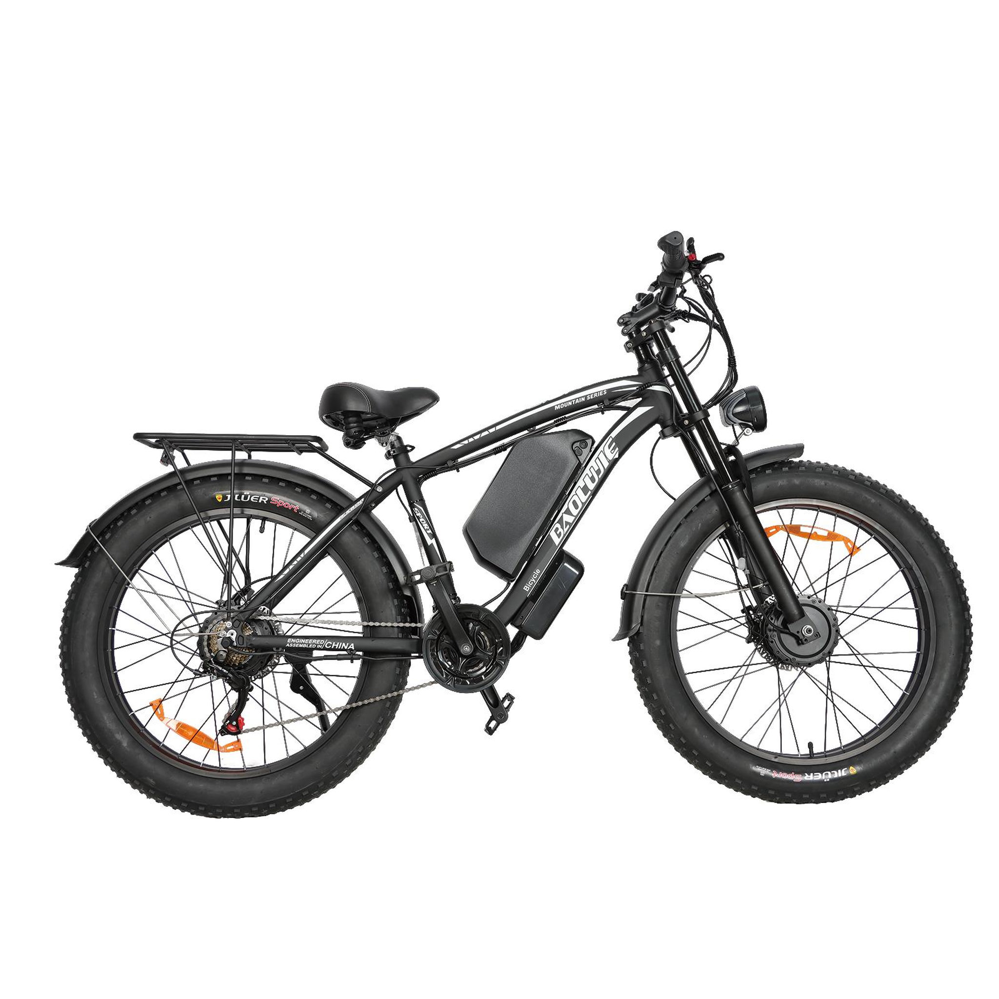 BAOLUJIE Vtt électrique baolujie dp2602. Coloris disponibles : Noir, Bleu