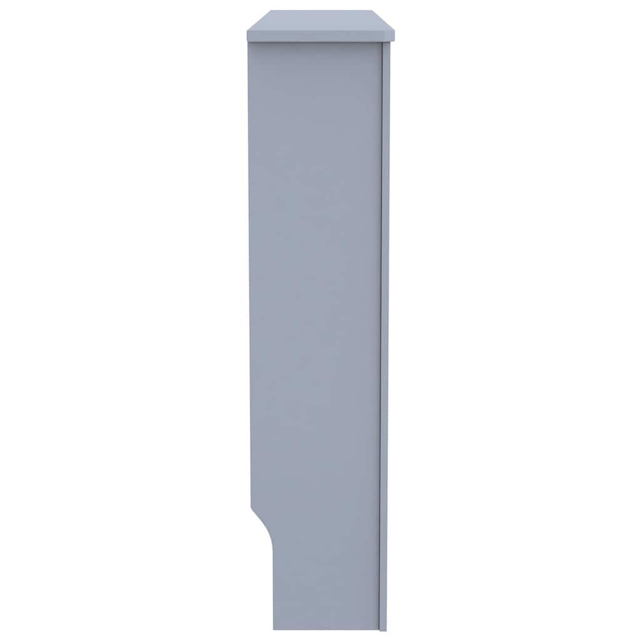 Voir la diapositive 4 : VIDAXL Cache-radiateur anthracite 112x19x81,5 cm MDF