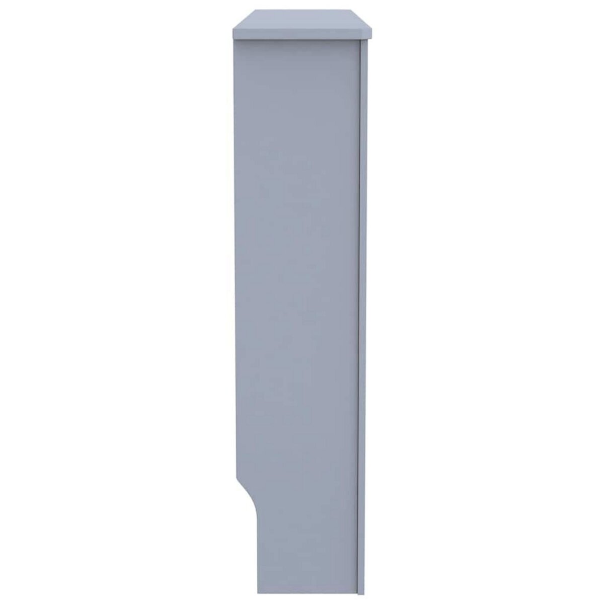 VIDAXL Cache-radiateur anthracite 112x19x81,5 cm MDF