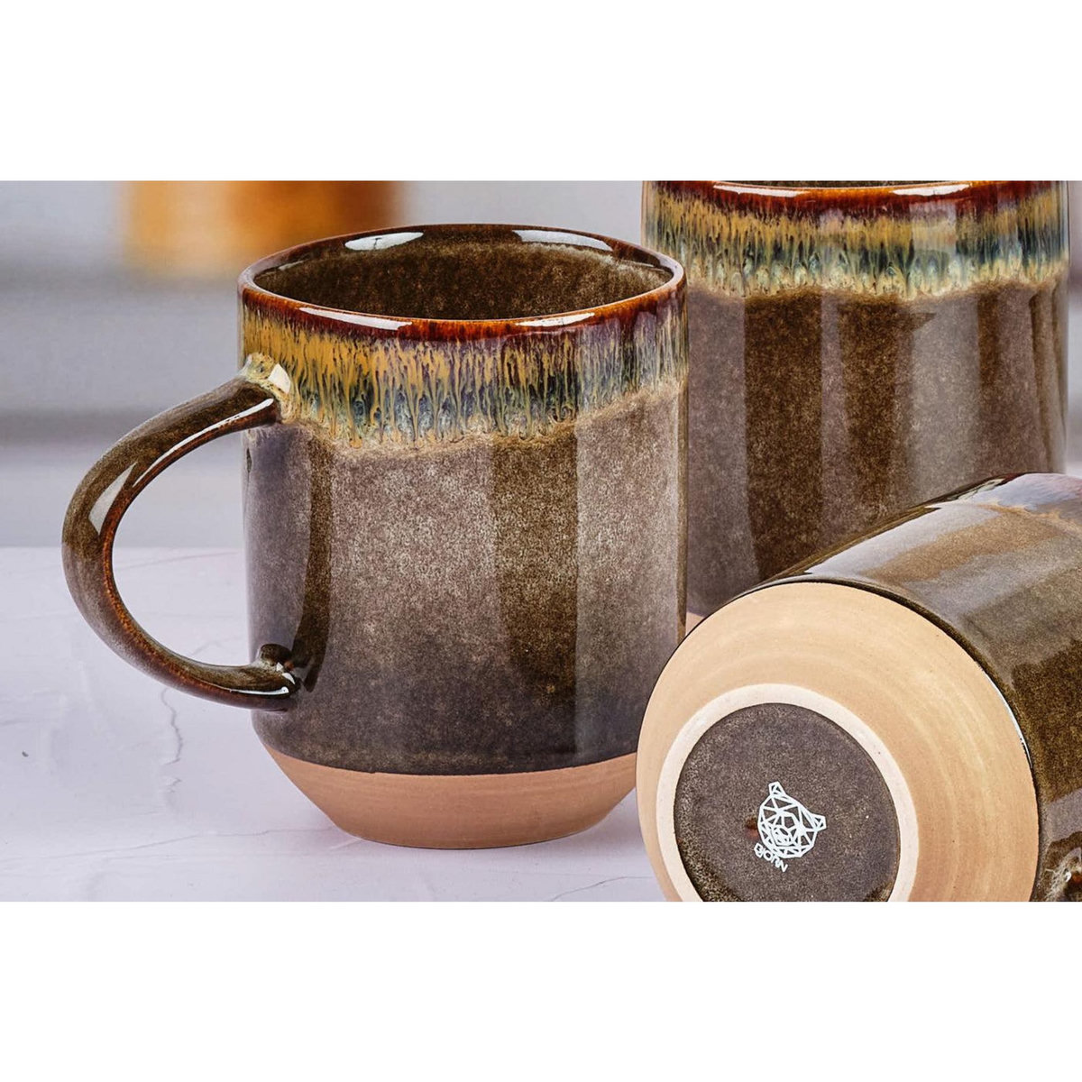 BJORN Mug GENESIS 40cl - 6 pièces - Basalte