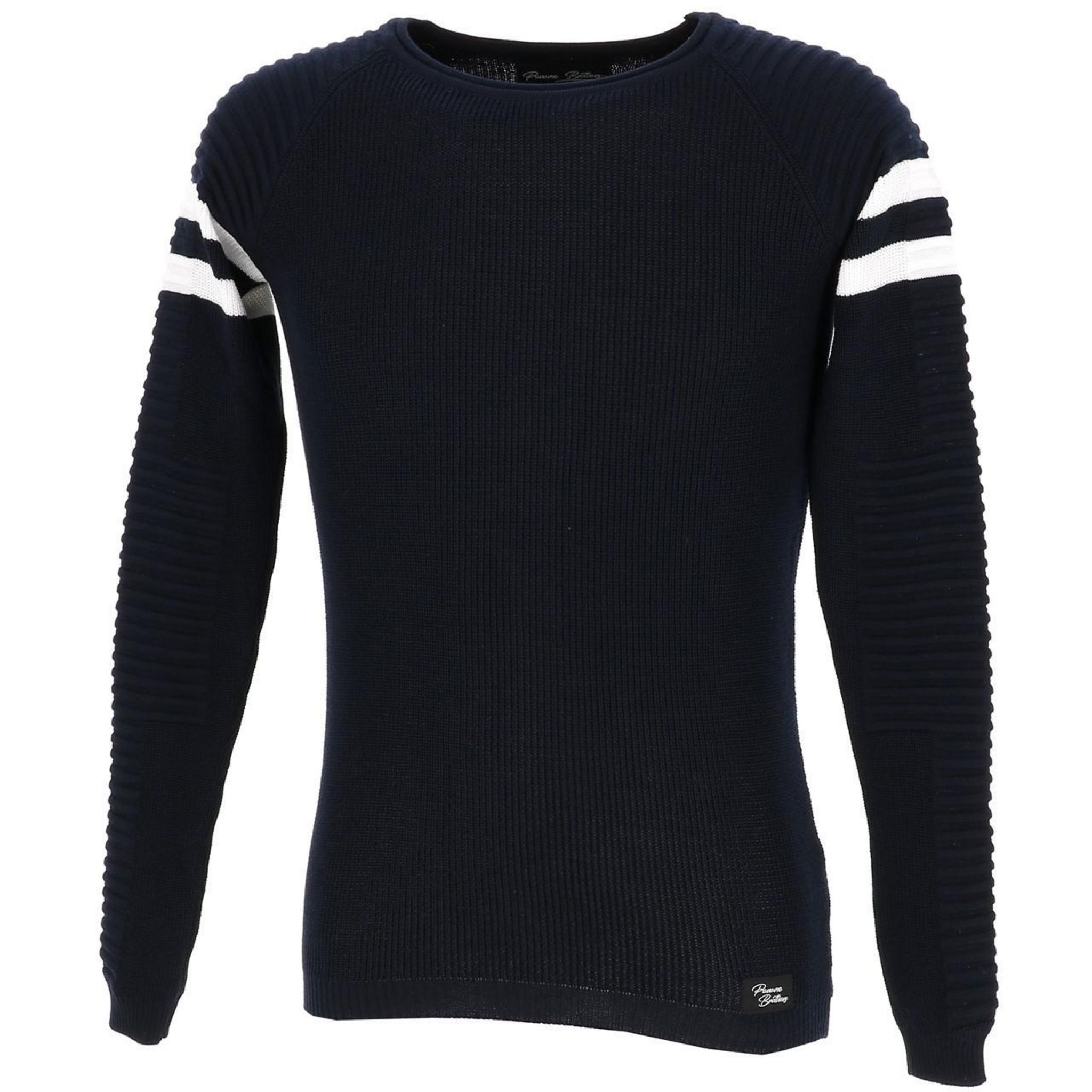 PANAME BROTHERS Pull Fin Paname Brothers Paname 205 Nv Blc Pull 95507 ...