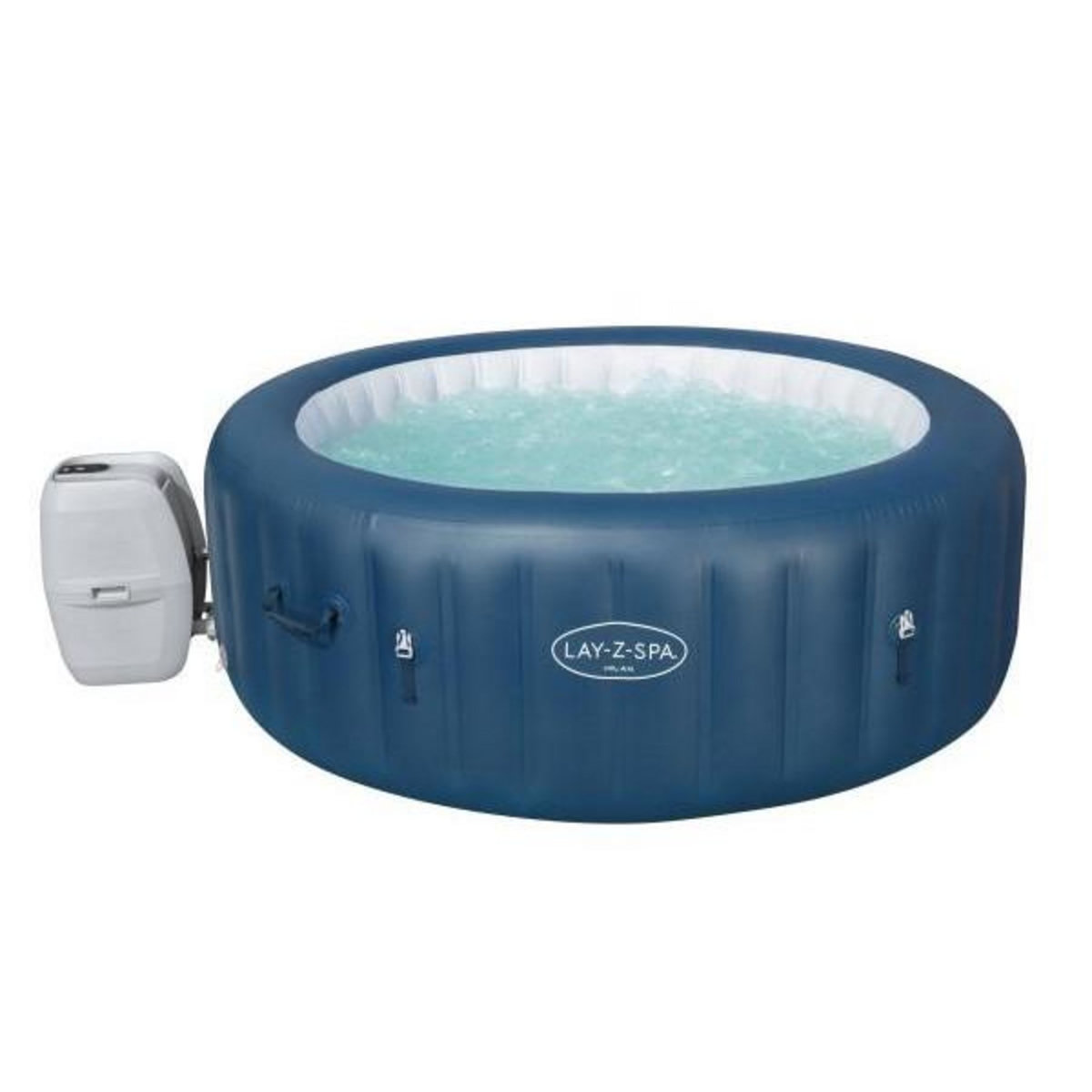 BESTWAY Spa gonflable Lay-Z-Spa Milan - 196 x 71 cm - 4/6 places - Rond - BESTWAY