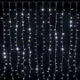 LOTTI Rideau lumineux raccordable Noël Ixia - 2 x 1,5 mètres - Blanc froid