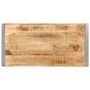 Voir la diapositive 3 : VIDAXL Table basse 120x60x40 cm Bois de manguier brut