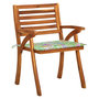 Voir la diapositive 4 : VIDAXL Chaises de jardin avec coussins lot de 4 Bois de teck solide