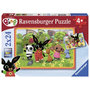 Voir la diapositive 1 : RAVENSBURGER Ravensburger - Bing Puzzle, 2x24st. 78219