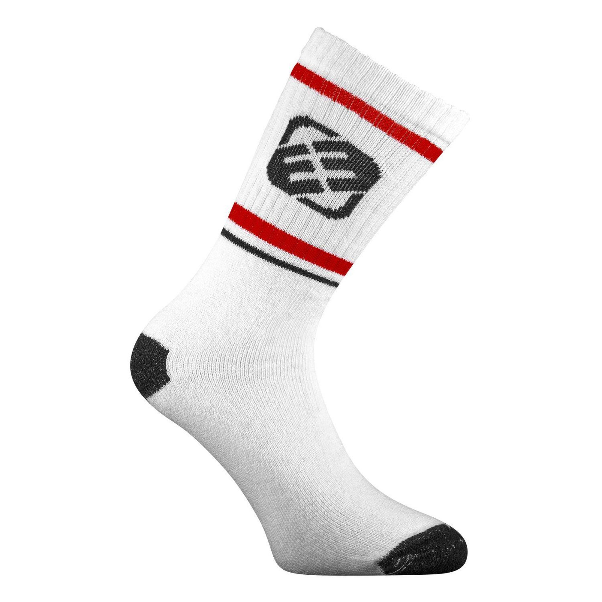 Voir la diapositive 5 : FREEGUN Lot de 6 Paires de Chaussettes Tennis homme assorties
