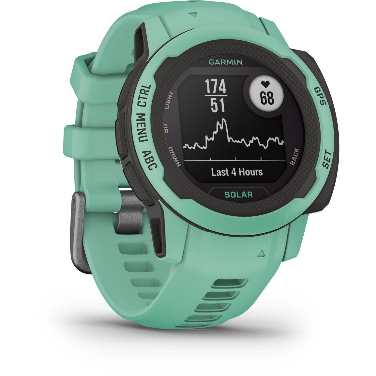 GARMIN Montre sport Instinct 2S Solar Neo Tropic