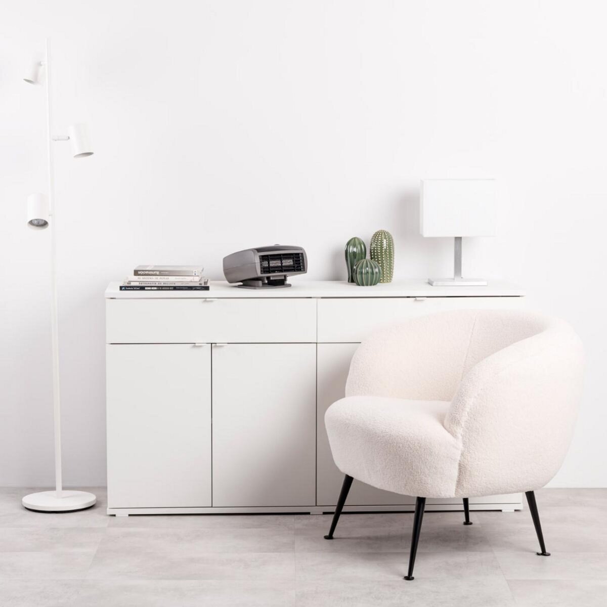 Taurus Chauffage soufflant thermoventilateur 2400w gris - ca-2400