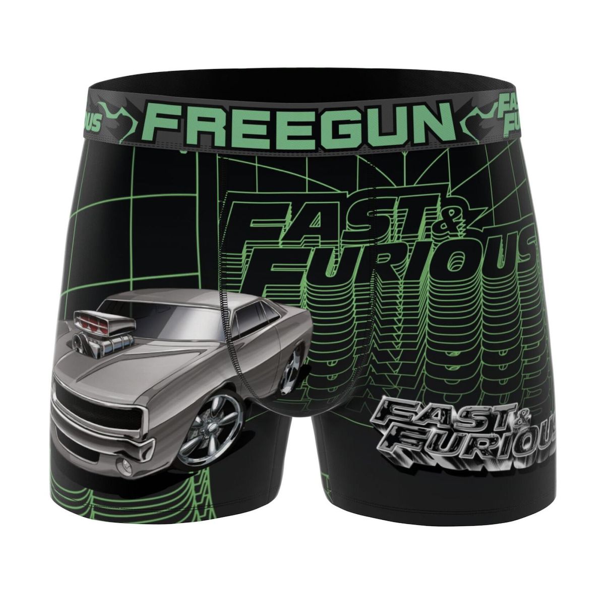 FREEGUN Lot de 3 boxers enfant Fast and furious
