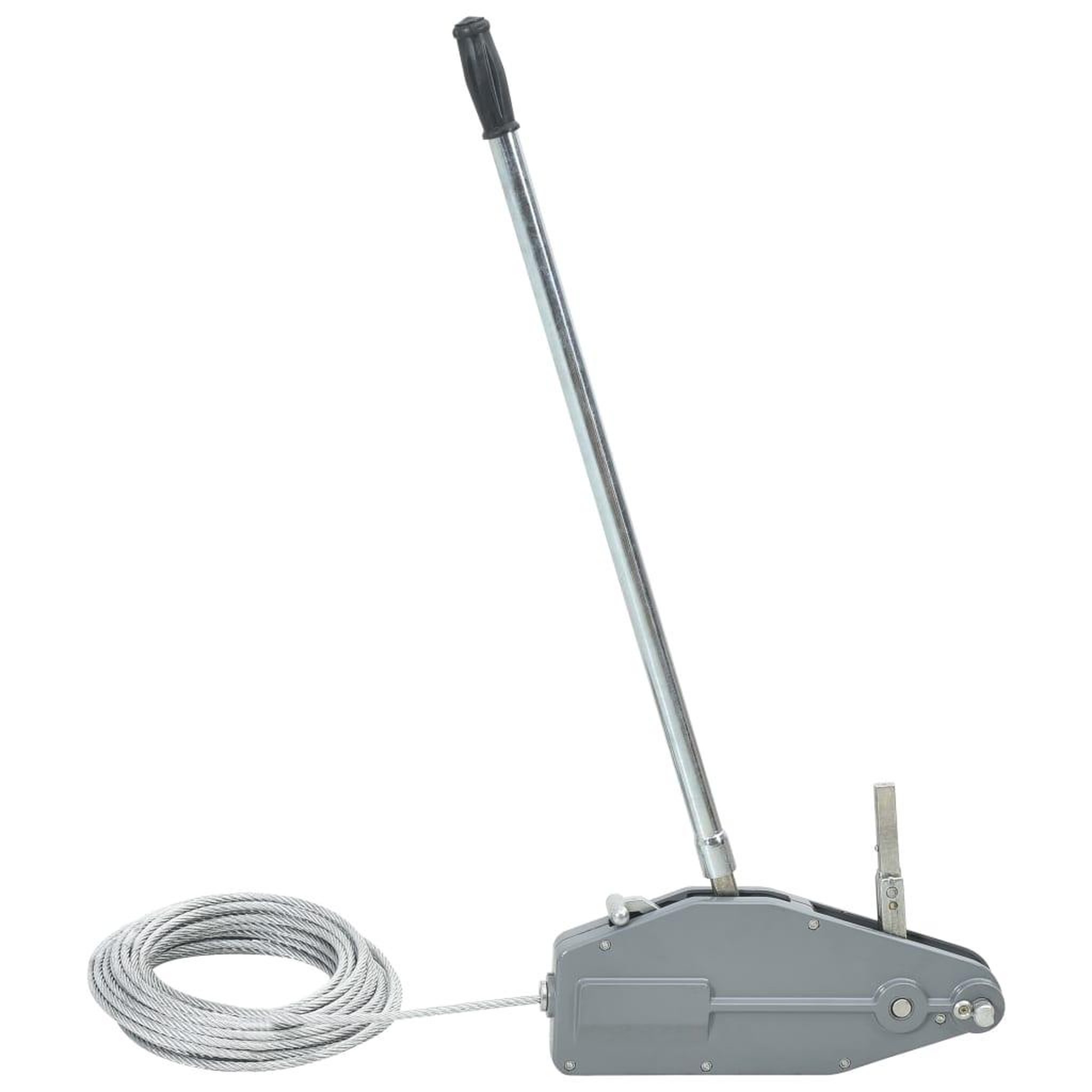 Voir la diapositive 2 : VIDAXL Treuil de levage a cable 800 kg
