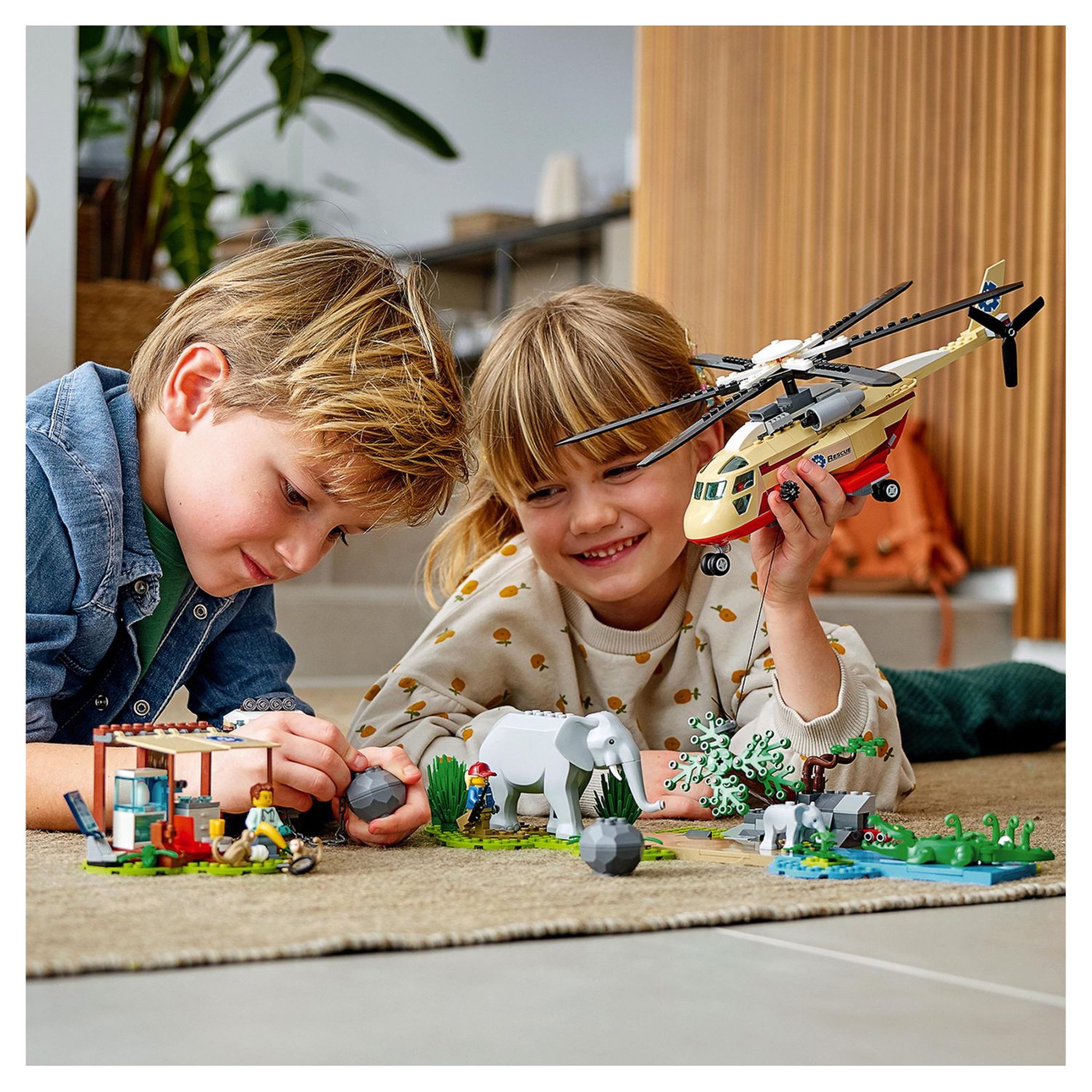 Voir la diapositive 7 : LEGO City Wildlife 60302 L'opération de sauvetage des animaux sauvages dès 6 ans