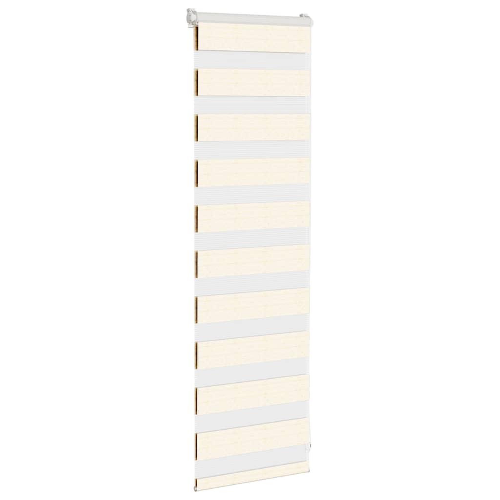 Voir la diapositive 3 : VIDAXL Store zebre beige marbre largeur du tissu 40,9 cm polyester